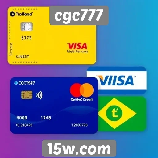 modalidades de pagamento suportadas pelo cgc777